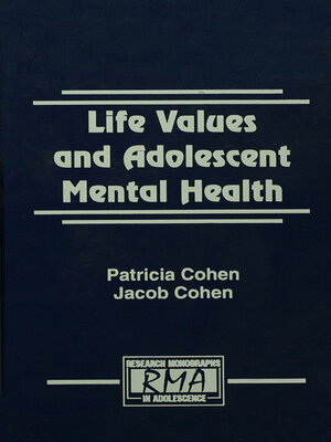 cover image of Life Values and Adolescent Mental Health